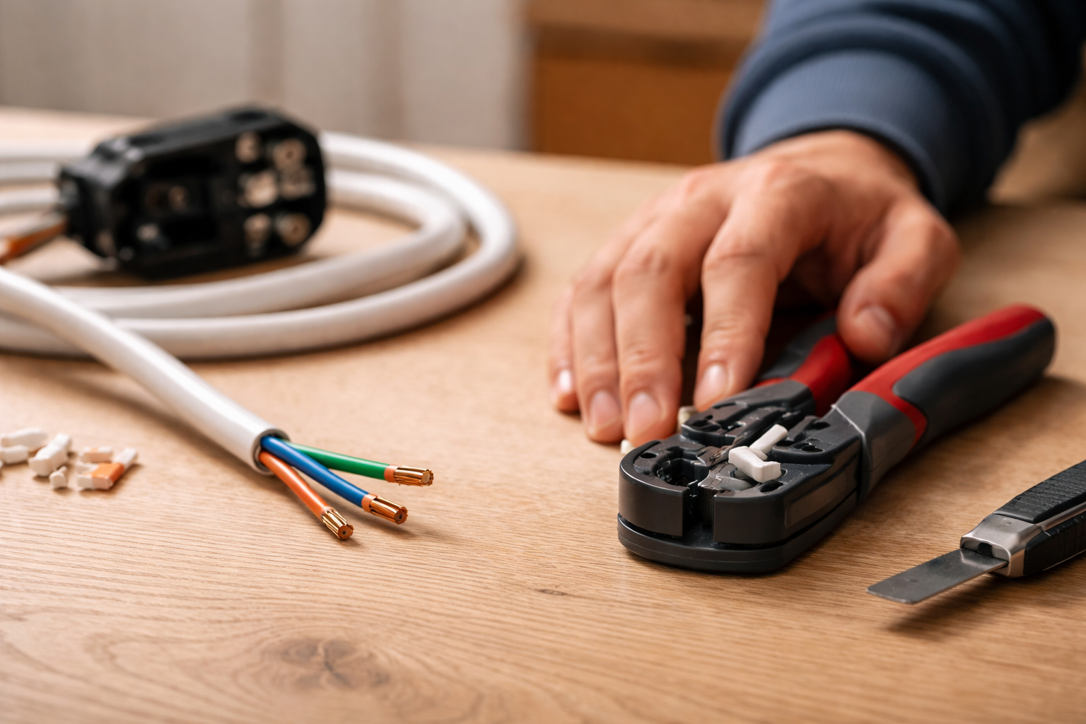 Afisolering uden uheld: sådan får du pæne kabelender hver gang