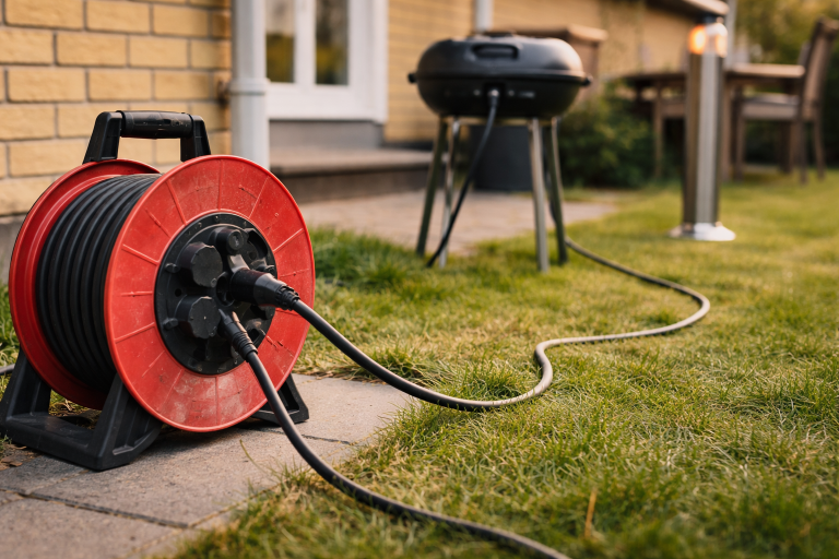 Kabeltromle og varme: Sådan undgår du at grille dit kabel