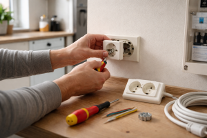 El-arbejde i køkkenet: Hvad må du selv, og hvad kræver autoriseret elektriker?